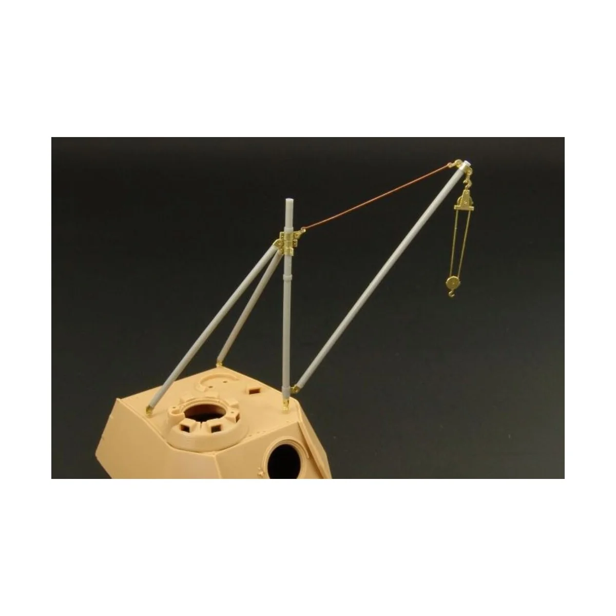 German 2 ton auxiliary jib crane, 1/48 - Hauler HLX48230