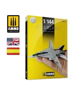 Jet Aircraft 1/144 (English, Castellano) - AMMO by MIG Jimenez A.MI...