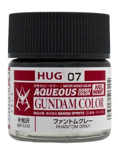 Mr Hobby -Gunze AQUEOUS GUNDAM COLOR (10ml) PHANTOM GRAY - Mr Hobby...