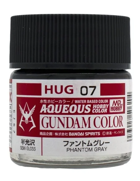 Mr Hobby -Gunze AQUEOUS GUNDAM COLOR (10ml) PHANTOM GRAY - Mr Hobby...
