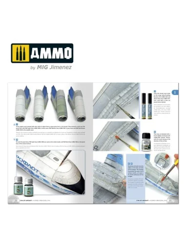Jet Aircraft 1/144 (English, Castellano) - AMMO by MIG Jimenez A.MI...