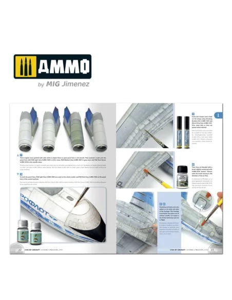Jet Aircraft 1/144 (English, Castellano) - AMMO by MIG Jimenez A.MI...