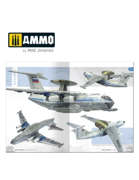 Jet Aircraft 1/144 (English, Castellano) - AMMO by MIG Jimenez A.MI...