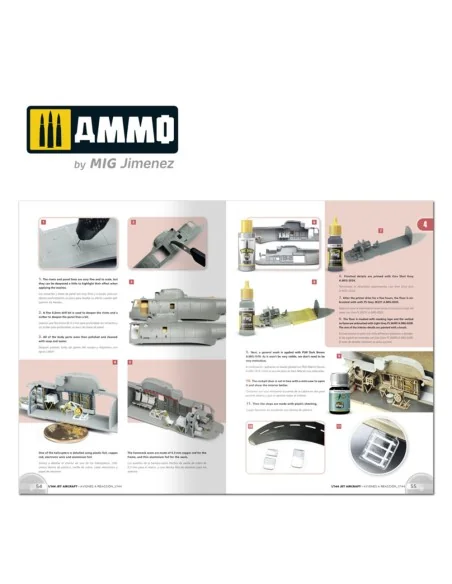 Jet Aircraft 1/144 (English, Castellano) - AMMO by MIG Jimenez A.MI...