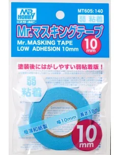 Mr Hobby -Gunze Mr. Masking Tape Low Adhesion (10mm) - Mr Hobby - G...