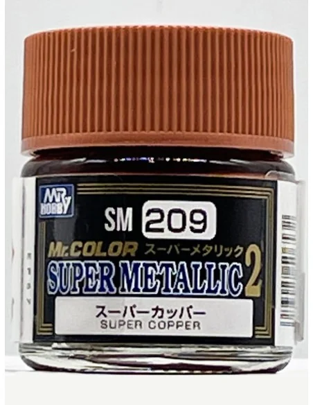 Mr. Color Super Metallic Colors II (10 ml) Super Copper - Mr Hobby ...