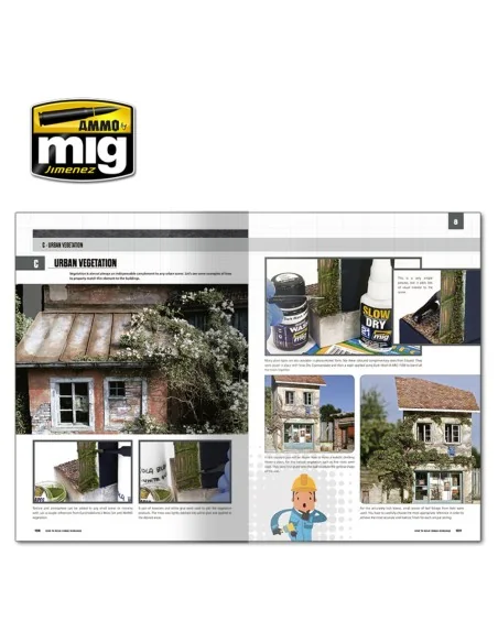 MODELLING SCHOOL - Urban Dioramas (English) - AMMO by MIG Jimenez A...