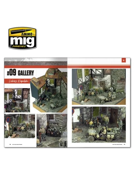 MODELLING SCHOOL - Urban Dioramas (English) - AMMO by MIG Jimenez A...