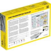 Car Transporter Trailer, 1/24 - Heller 80774 Car Transporter Trailer, 1/24 - Heller 80774