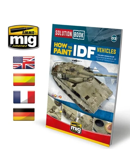 SOLUTION BOOK 03 - How to Paint IDF Vehicles (English, Castellano, ...