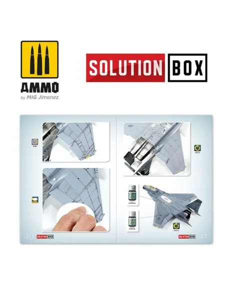 SOLUTION BOOK 06 - How to Paint USAF Navy Grey Fighters (English, C...