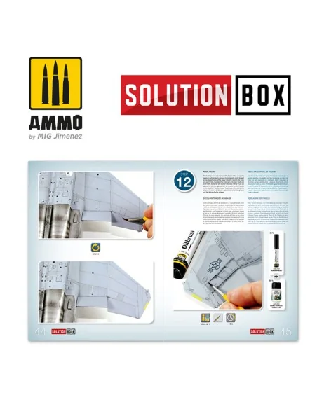 SOLUTION BOOK 06 - How to Paint USAF Navy Grey Fighters (English, C...