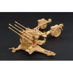 2 cm FLAK 38 flakvierling BASIC set, 1/48 - Hauler HLX48243