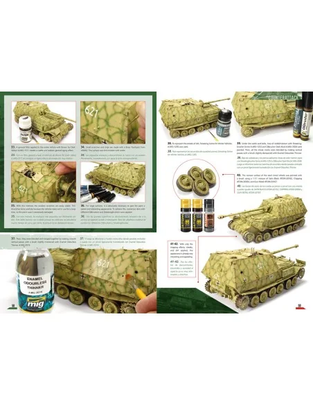 Battle of Kursk in DIORAMAS (Bilingual) - AMMO by MIG Jimenez A.MIG...