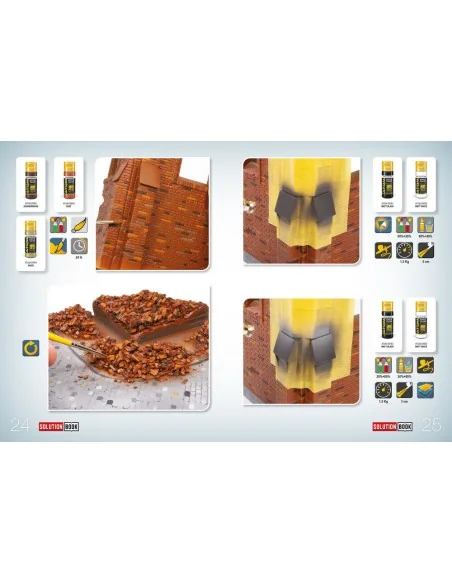 SOLUTION BOOK 09 - How to Paint Brick Buildings (English, Castellan...