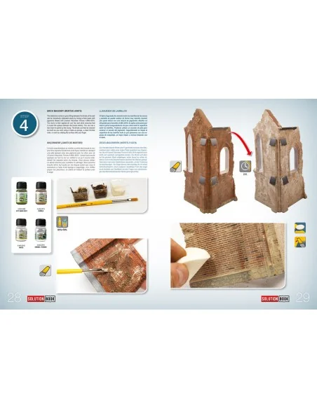 SOLUTION BOOK 09 - How to Paint Brick Buildings (English, Castellan...