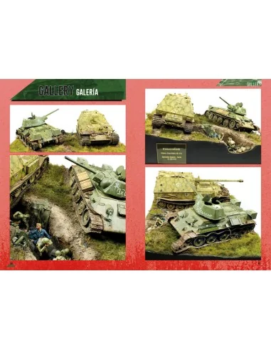 Battle of Kursk in DIORAMAS (Bilingual) - AMMO by MIG Jimenez A.MIG...