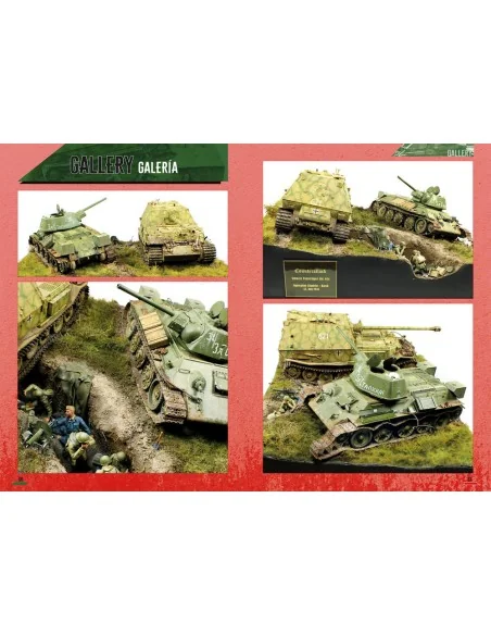Battle of Kursk in DIORAMAS (Bilingual) - AMMO by MIG Jimenez A.MIG...
