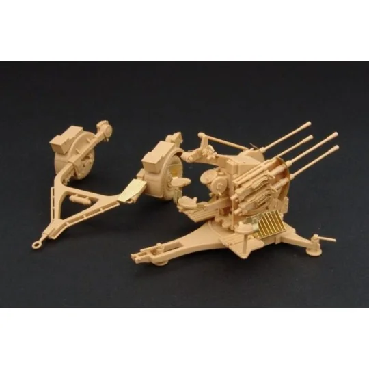2 cm FLAK 38 flakvierling BASIC set, 1/48 - Hauler HLX48243