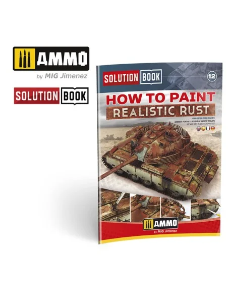 SOLUTION BOOK 12 - How to Paint Realistic Rust (English, Castellano...