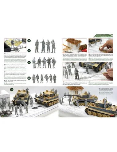 Battle of Kursk in DIORAMAS (Bilingual) - AMMO by MIG Jimenez A.MIG...