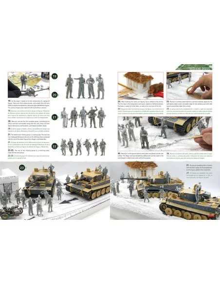 Battle of Kursk in DIORAMAS (Bilingual) - AMMO by MIG Jimenez A.MIG...