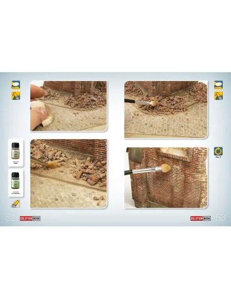 SOLUTION BOOK 09 - How to Paint Brick Buildings (English, Castellan...