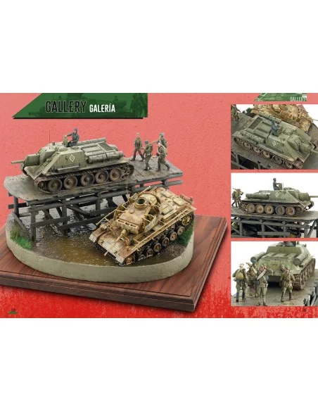 Battle of Kursk in DIORAMAS (Bilingual) - AMMO by MIG Jimenez A.MIG...