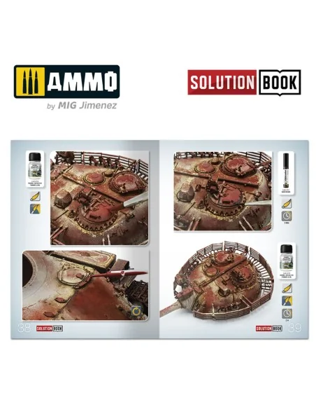SOLUTION BOOK 12 - How to Paint Realistic Rust (English, Castellano...