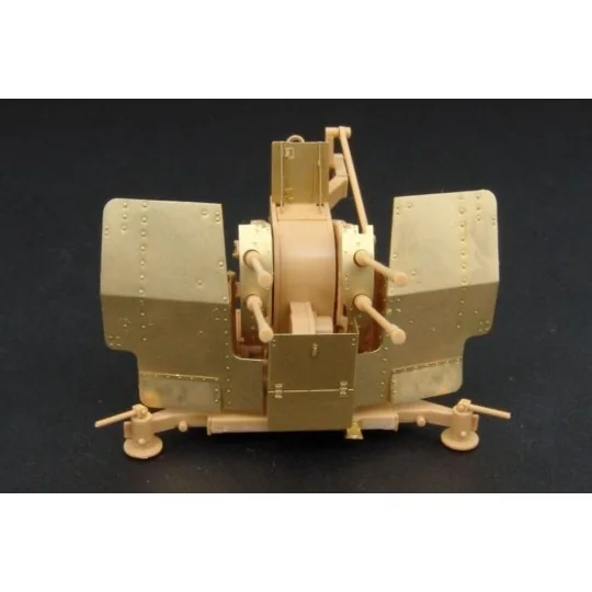 2 cm FLAK 38 flakvierling SHIELDS set, 1/48 - Hauler HLX48244
