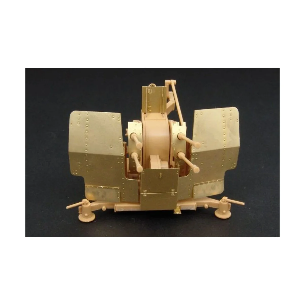 2 cm FLAK 38 flakvierling SHIELDS set, 1/48 - Hauler HLX48244