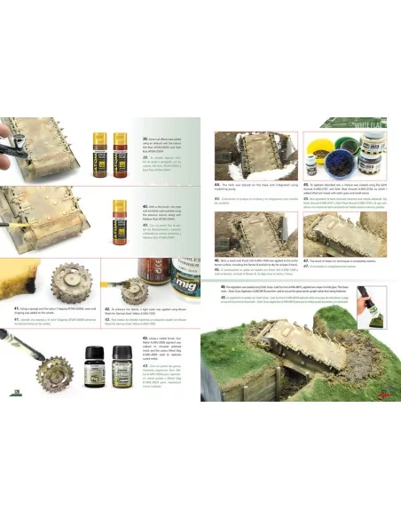 Battle of Kursk in DIORAMAS (Bilingual) - AMMO by MIG Jimenez A.MIG...