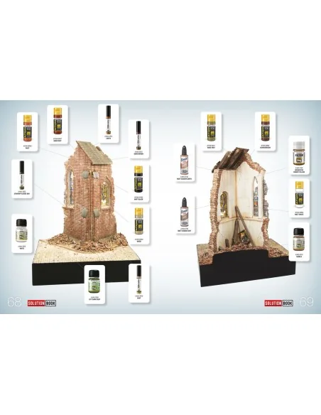 SOLUTION BOOK 09 - How to Paint Brick Buildings (English, Castellan...