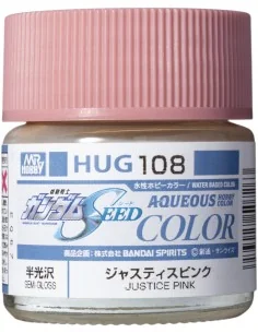 [NO_DESC] Mr Hobby -Gunze AQUEOUS GUNDAM COLOR (10ml) JUSTICE PINK ...