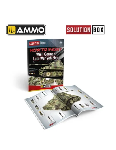 SOLUTION BOOK 23 - How to Paint WWII German Late-War Vehicles (Engl...