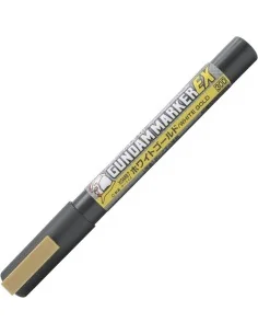 Mr Hobby -Gunze Gundam Marker EX White Gold - Mr Hobby - Gunze XGM-07