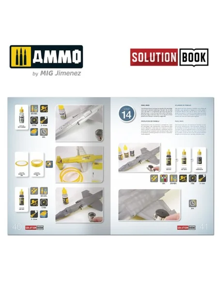 SOLUTION BOOK 15 - How to Paint Italian NATO Aircrafts (Multilingua...