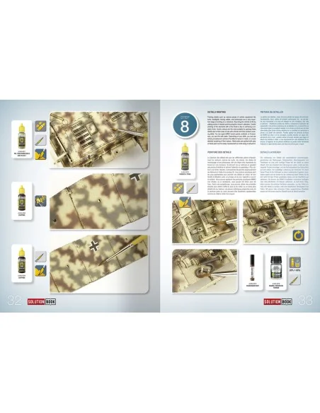 SOLUTION BOOK 21 - How to Paint WWII German Mid-War Vehicles - MULT...