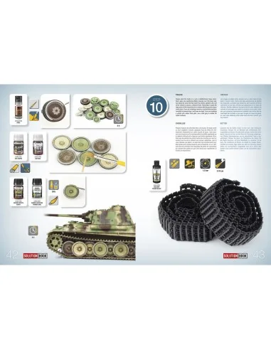 SOLUTION BOOK 23 - How to Paint WWII German Late-War Vehicles (Engl...