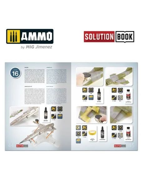 SOLUTION BOOK 15 - How to Paint Italian NATO Aircrafts (Multilingua...