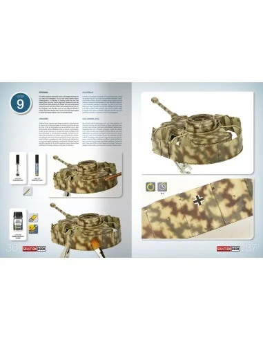 SOLUTION BOOK 21 - How to Paint WWII German Mid-War Vehicles - MULT...