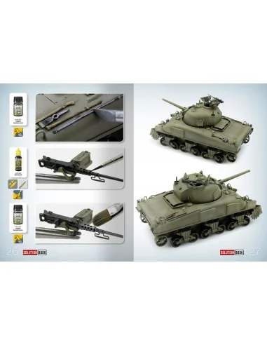 SOLUTION BOOK 22 - How to Paint WWII ETO vehicles - MULTILINGUAL BO...
