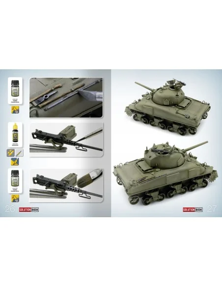 SOLUTION BOOK 22 - How to Paint WWII ETO vehicles - MULTILINGUAL BO...