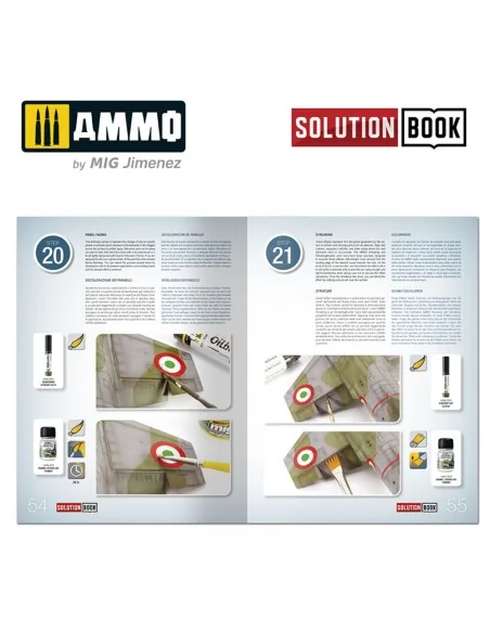 SOLUTION BOOK 15 - How to Paint Italian NATO Aircrafts (Multilingua...