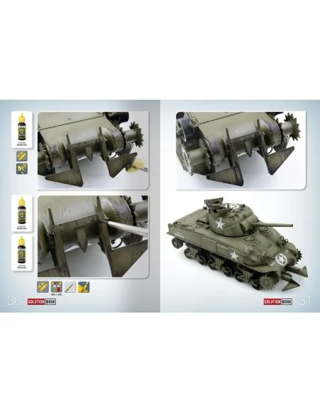 SOLUTION BOOK 22 - How to Paint WWII ETO vehicles - MULTILINGUAL BO...