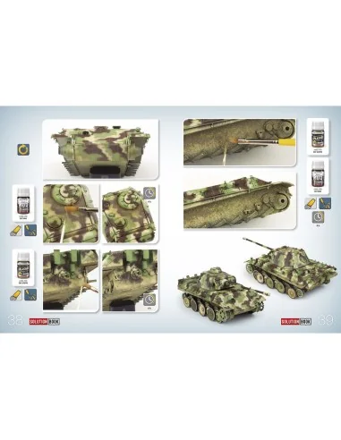 SOLUTION BOOK 23 - How to Paint WWII German Late-War Vehicles (Engl...
