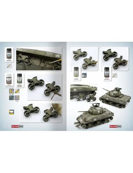 SOLUTION BOOK 22 - How to Paint WWII ETO vehicles - MULTILINGUAL BO...