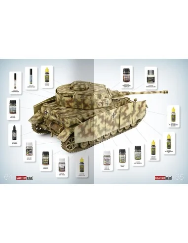 SOLUTION BOOK 21 - How to Paint WWII German Mid-War Vehicles - MULT...