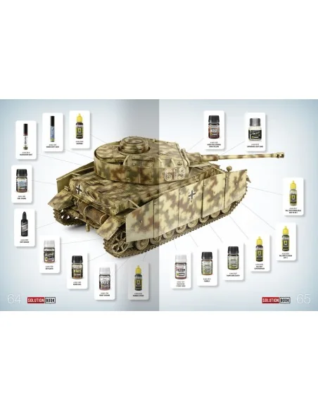 SOLUTION BOOK 21 - How to Paint WWII German Mid-War Vehicles - MULT...