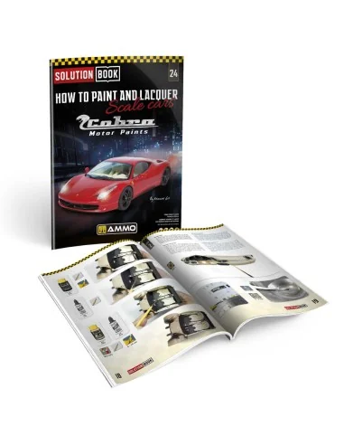 SOLUTION BOOK 24 - How to Paint and Lacquer Scale Cars (English, Ca...